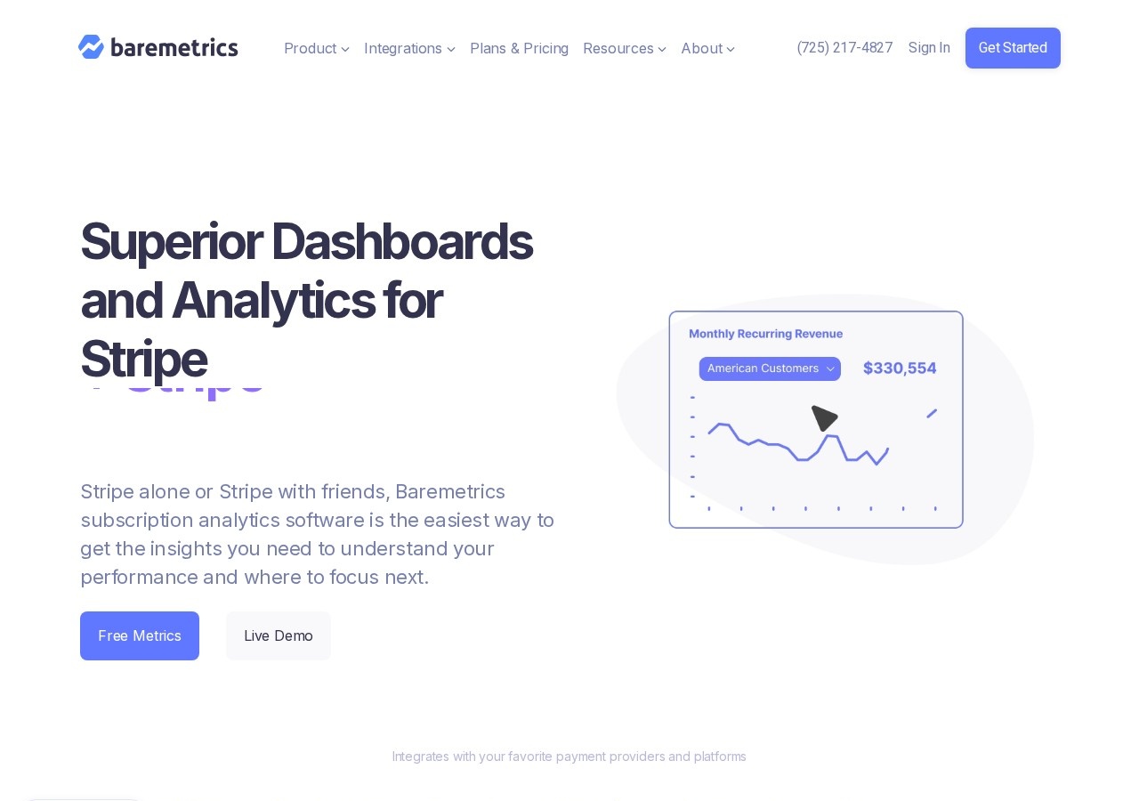 Baremetrics preview