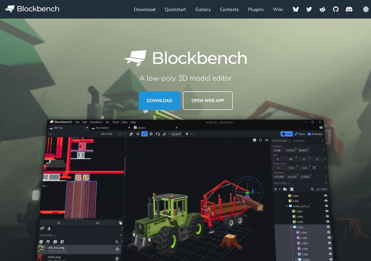 Blockbench preview