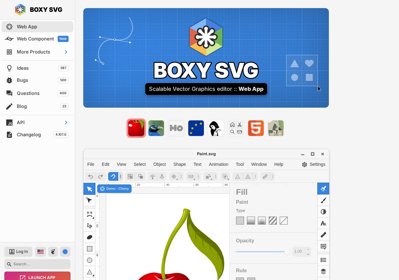 Boxy SVG preview