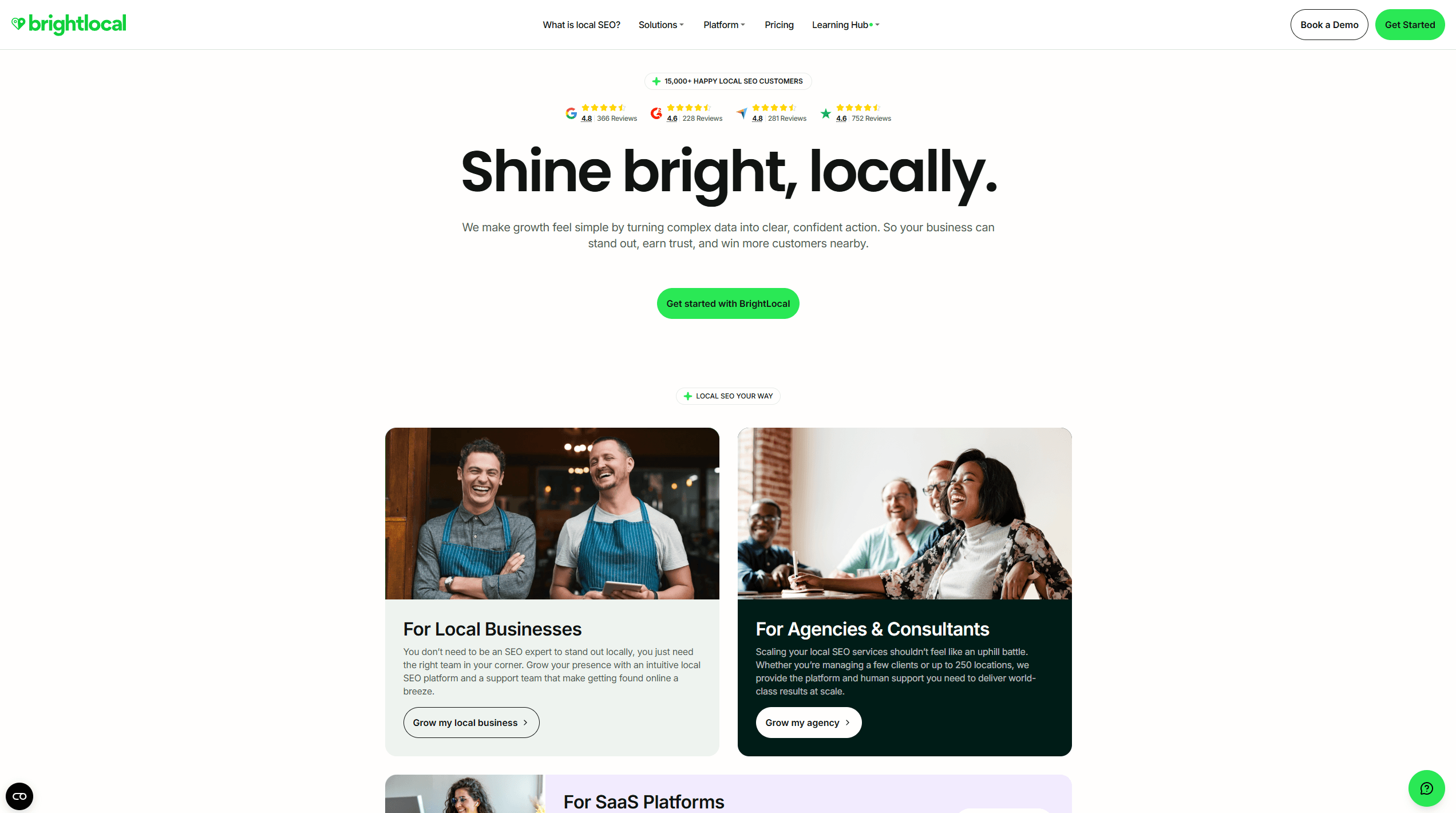 BrightLocal preview