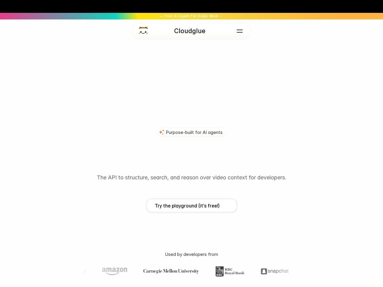 Cloudglue preview
