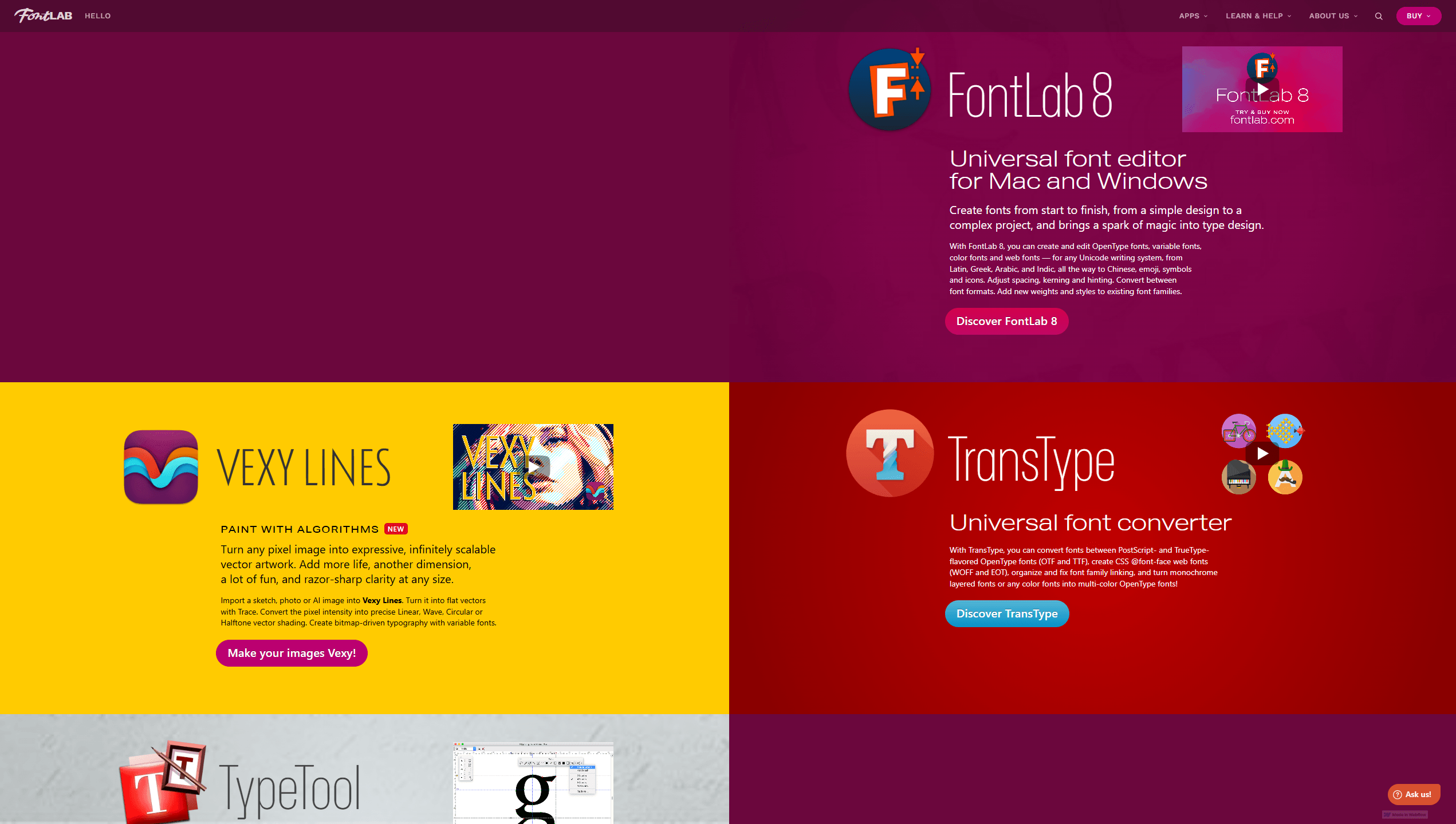 FontLab preview