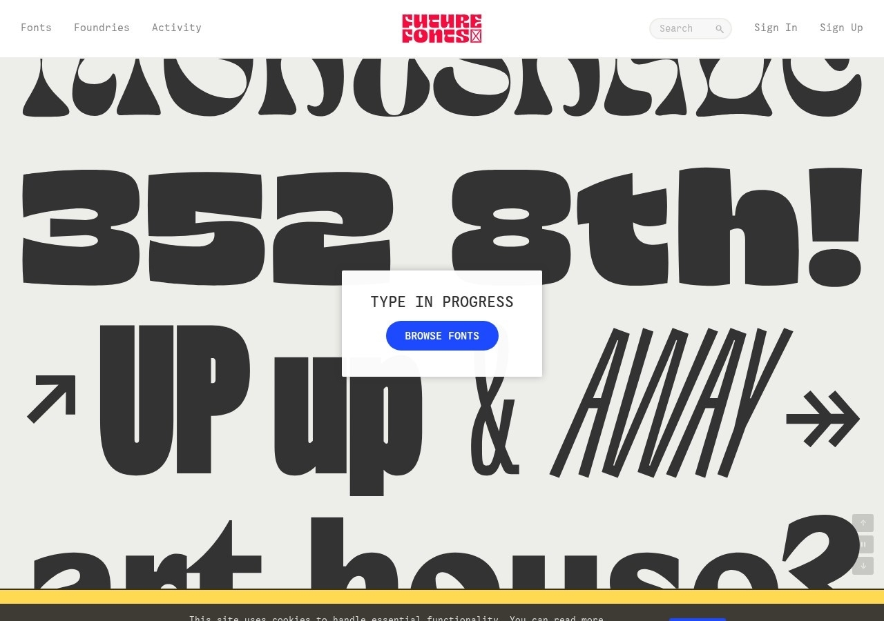 Future Fonts preview