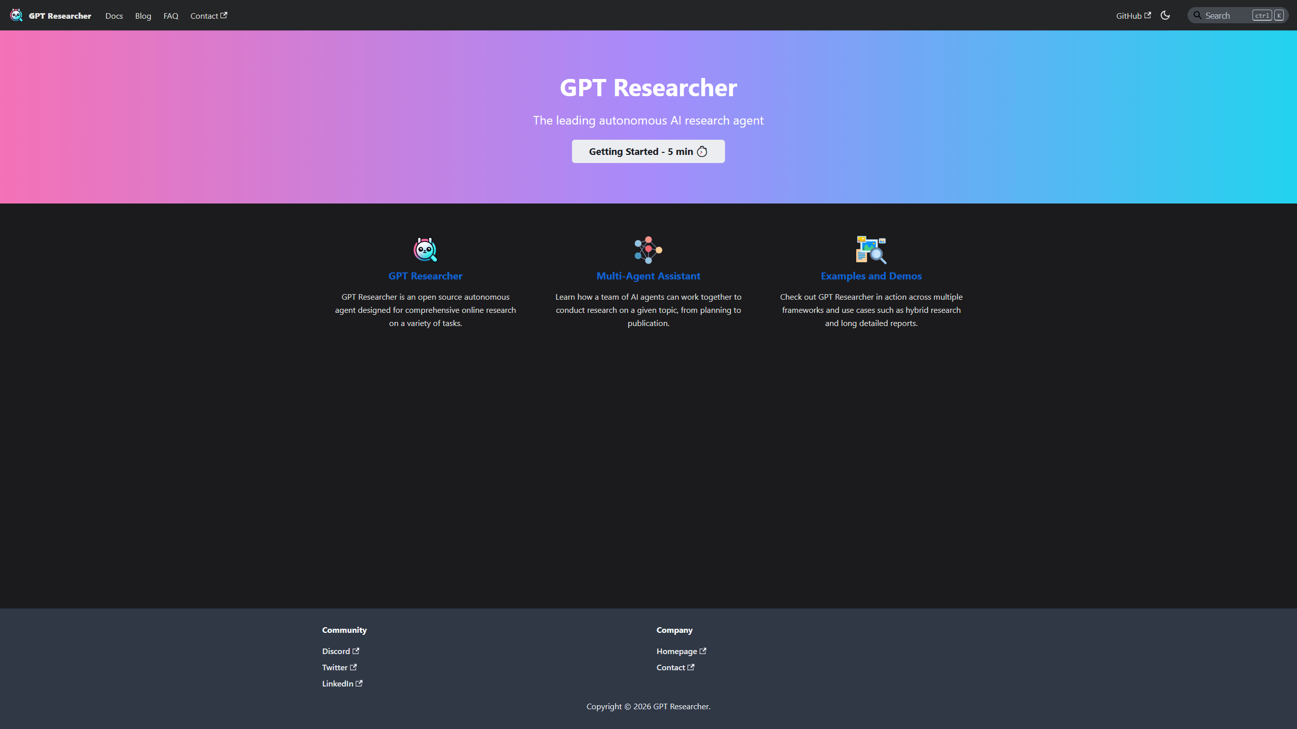 GPT Researcher preview