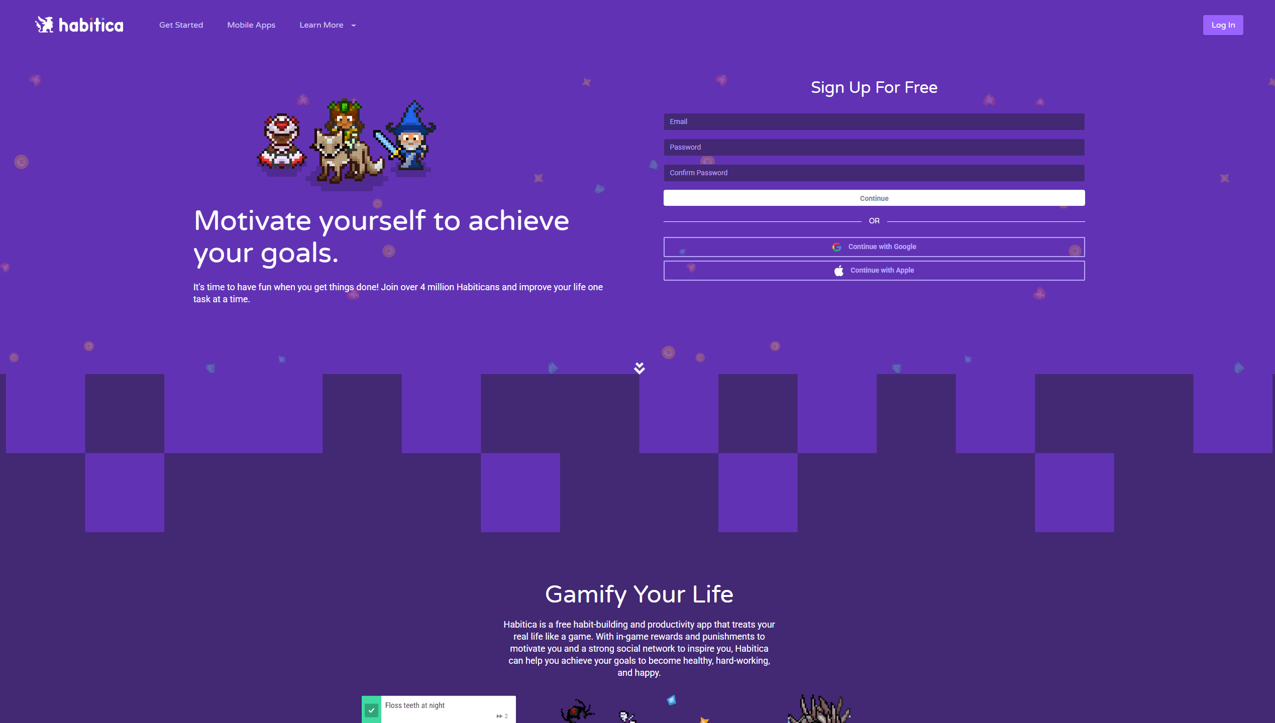 Habitica preview