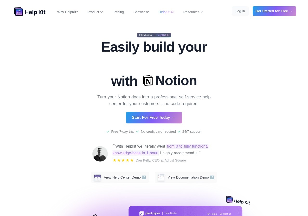 HelpKit preview