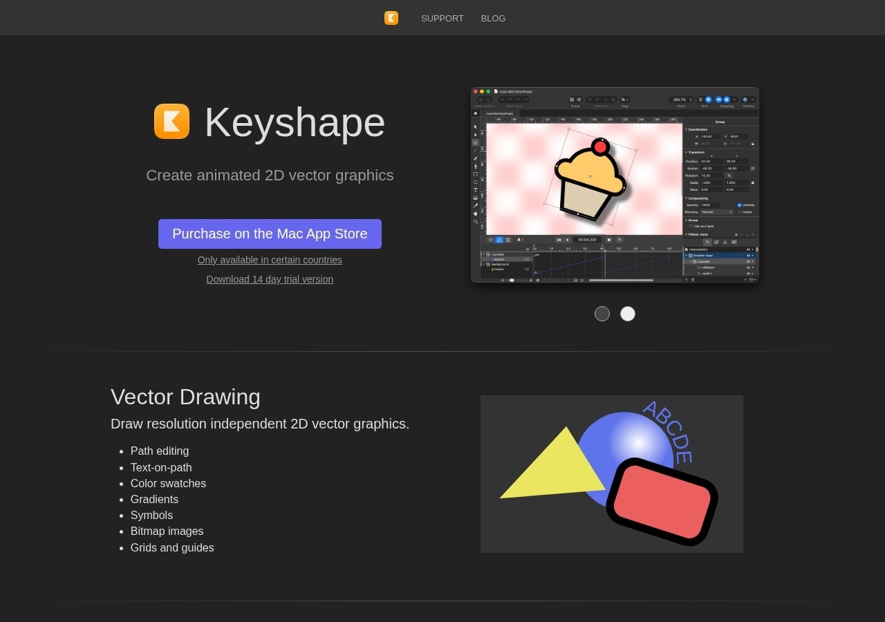 Keyshape preview