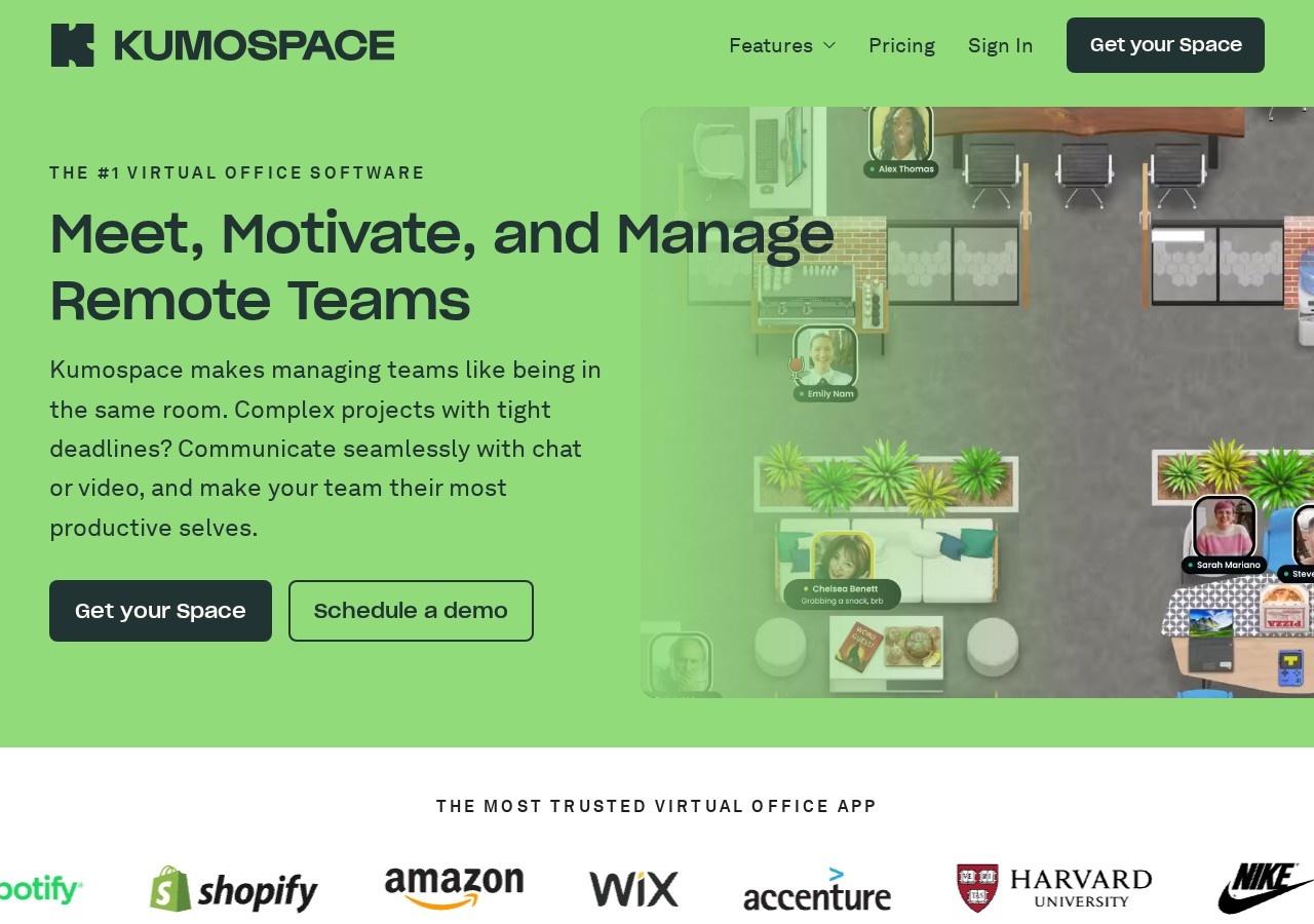 Kumospace preview