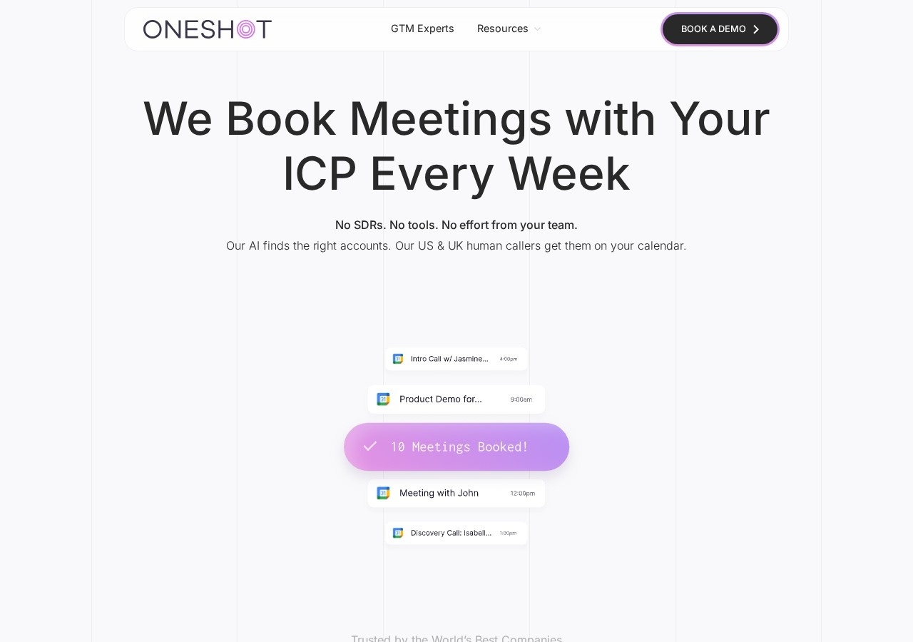 OneShot.ai preview
