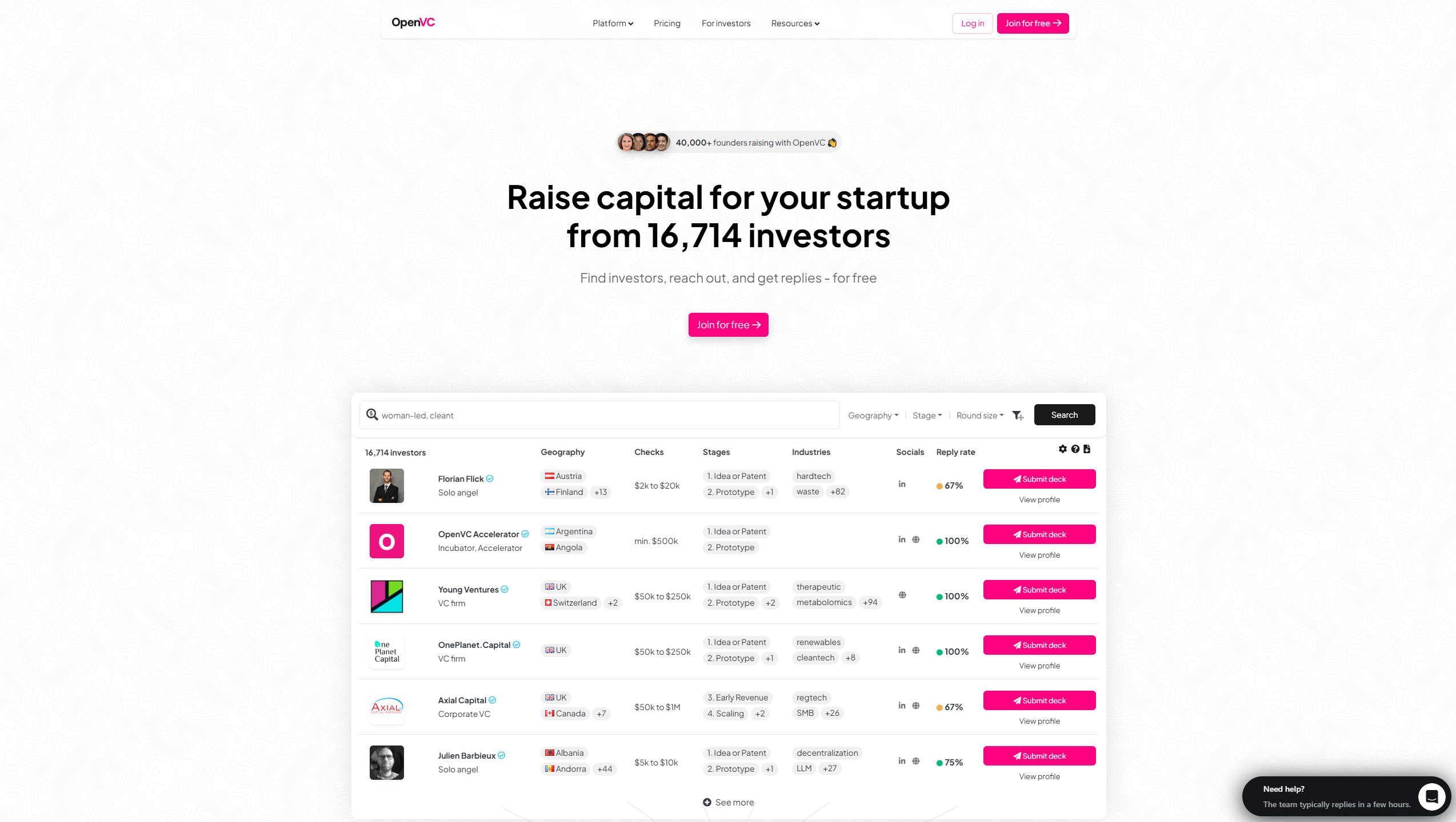 OpenVC preview