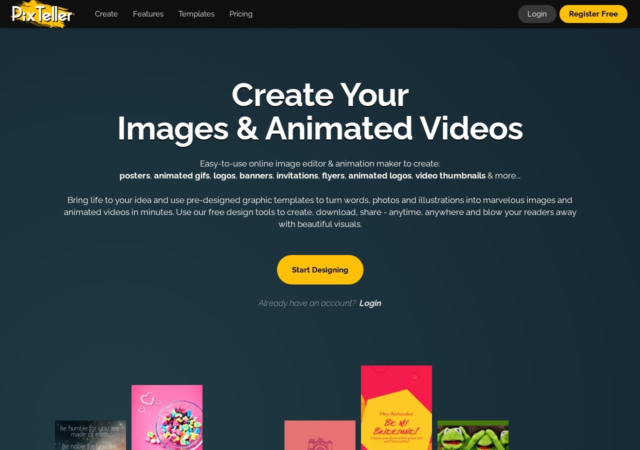 PixTeller preview