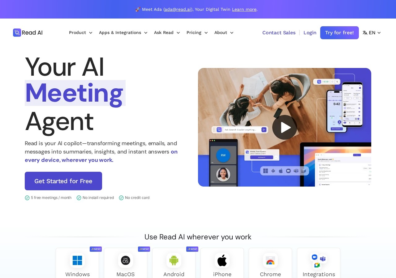 Read AI preview