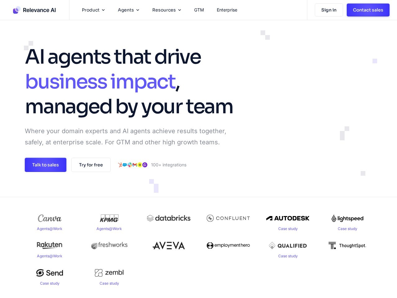 Relevance AI preview