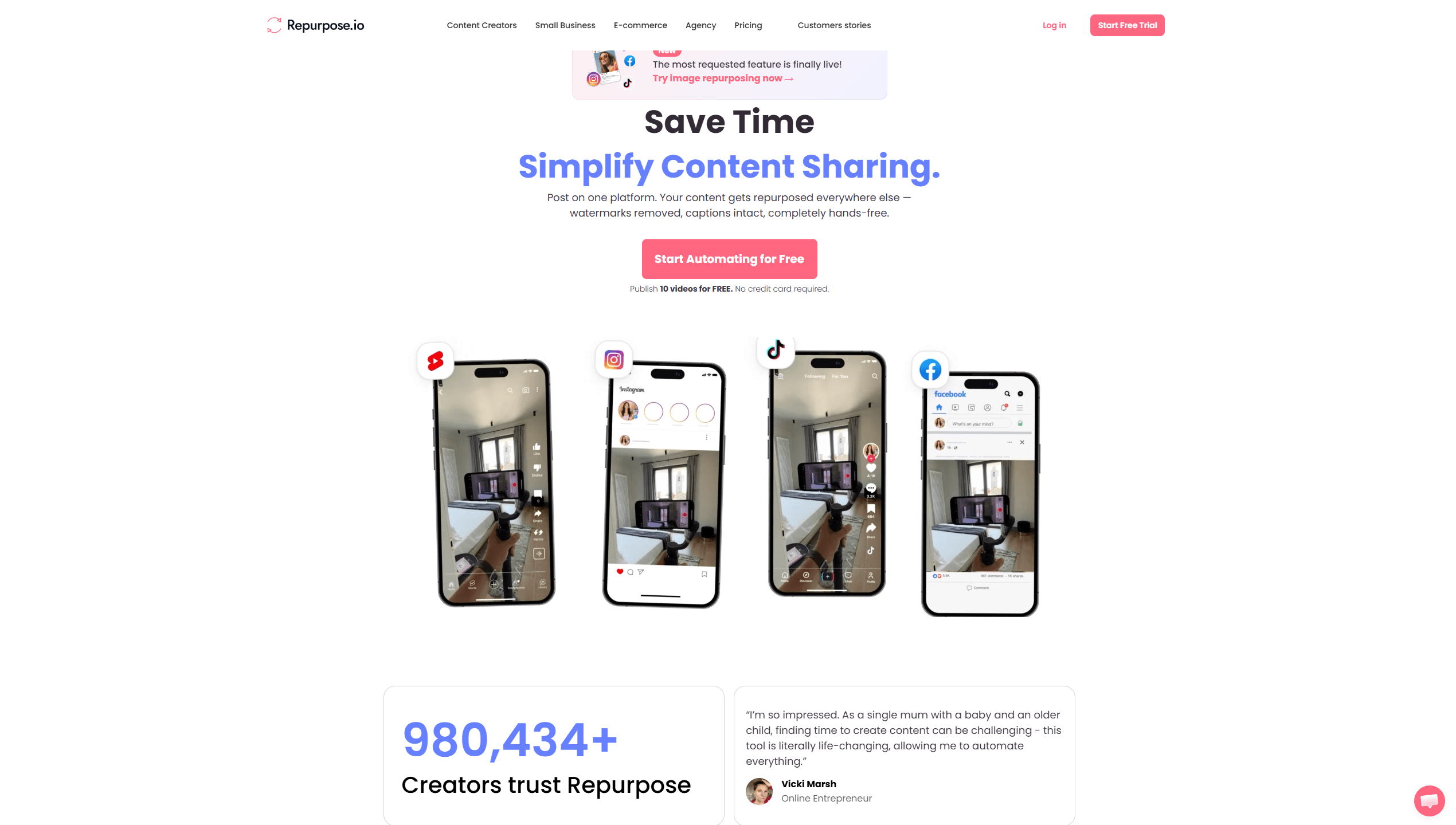 Repurpose.io preview