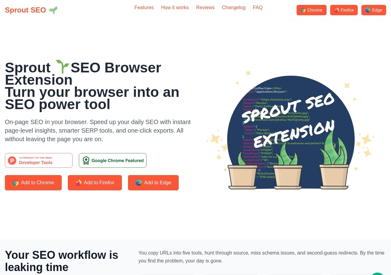 Sprout SEO Extension preview
