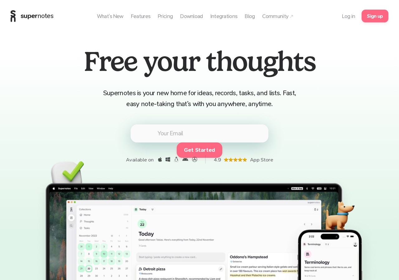 Supernotes preview