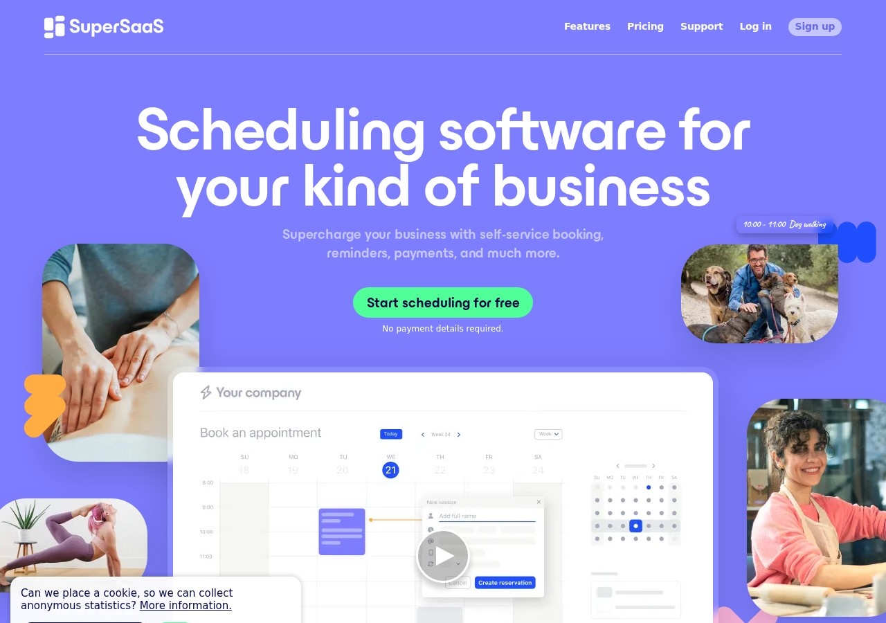 SuperSaaS preview