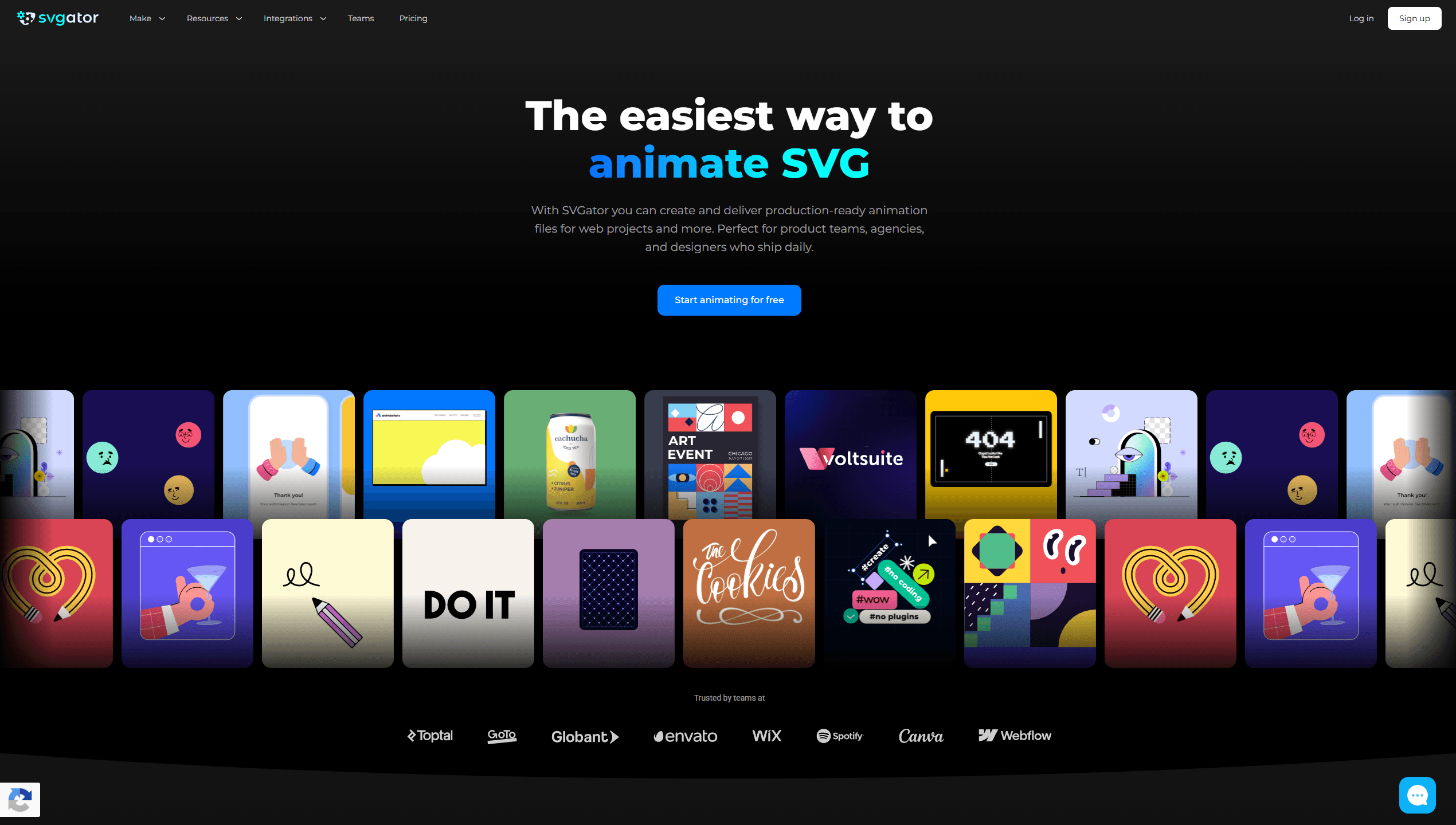 SVGator preview