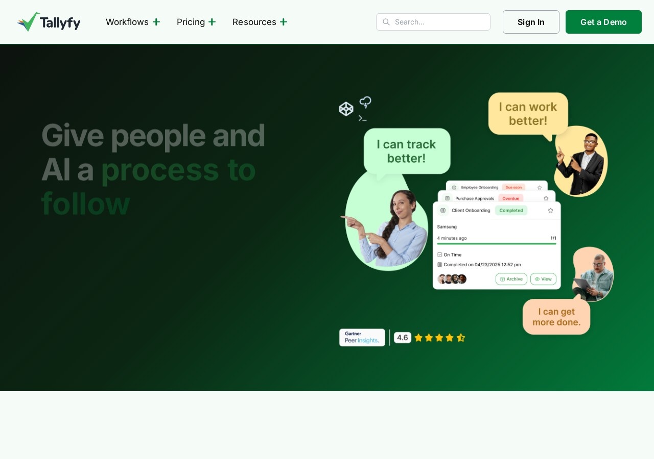 Tallyfy preview