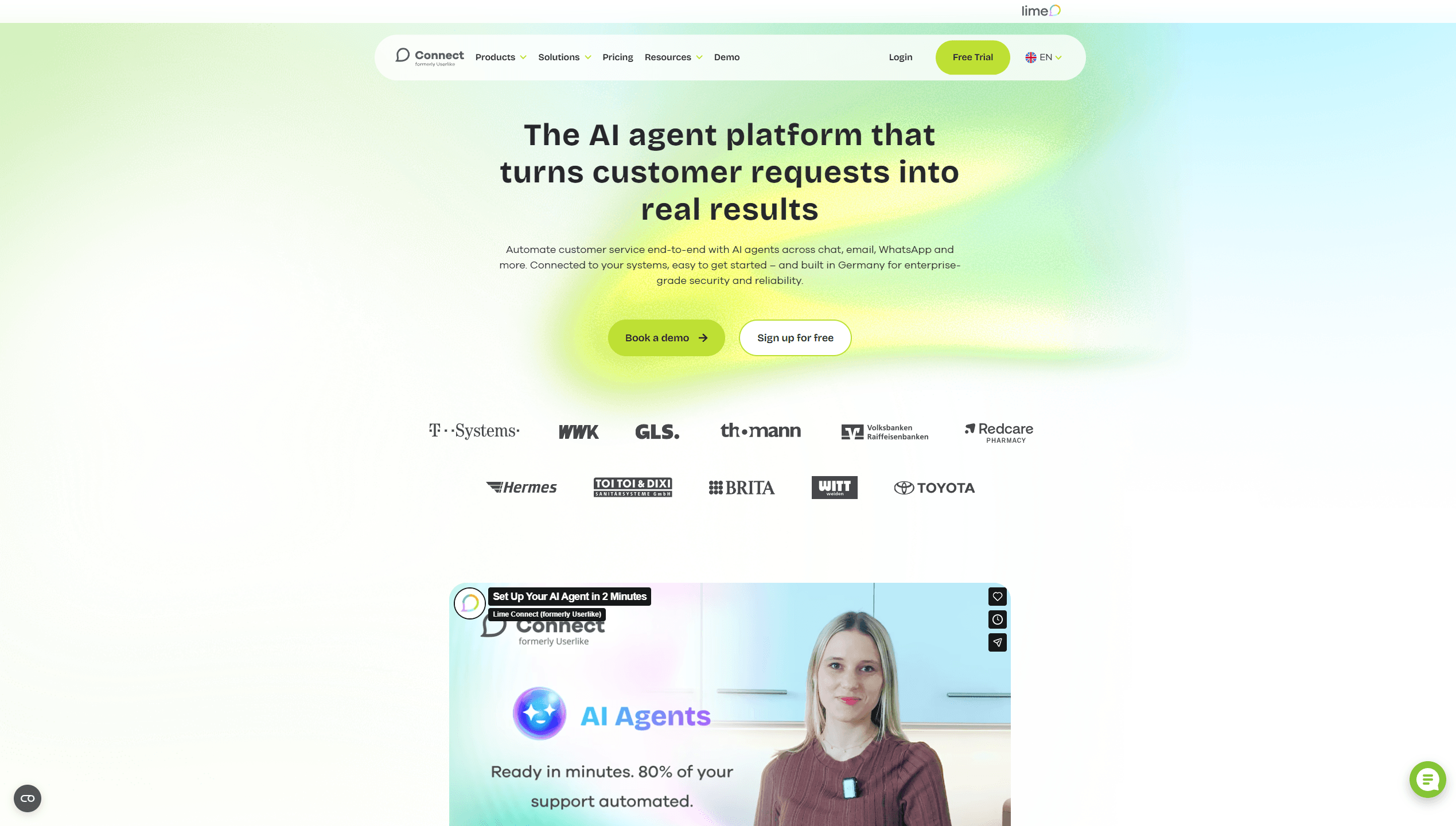 Userlike preview