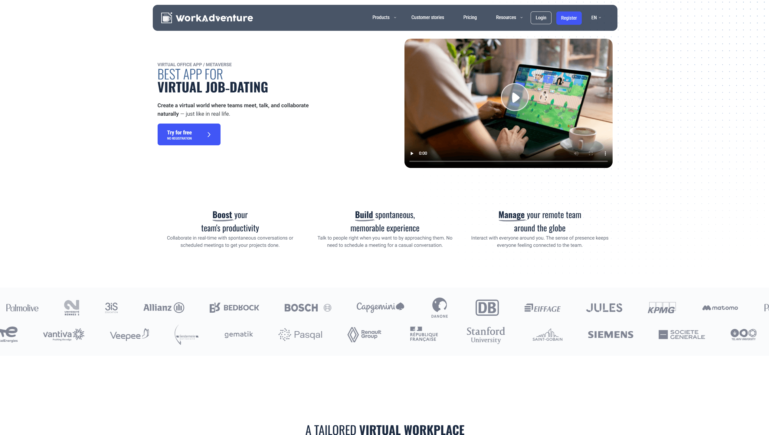 WorkAdventure preview