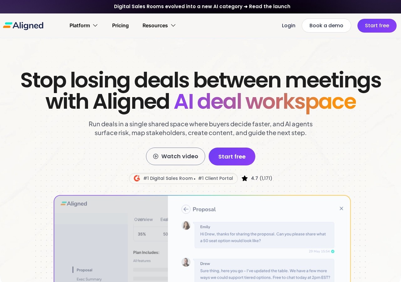 Aligned preview